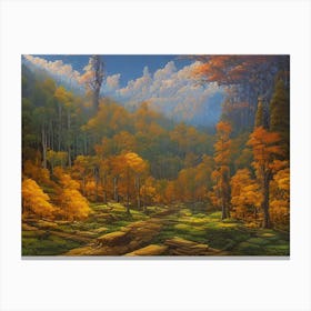 Forest Path 14 Canvas Print