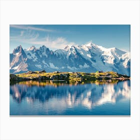 Alps Mountains Canvas Print