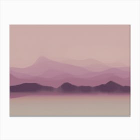 Soft Landscape I Canvas Print