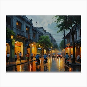  Hanoi City 1  Canvas Print