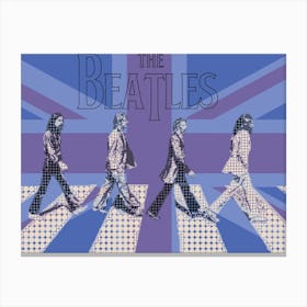 The Beatles Abbey Road Poster Minimalist Canvas Print