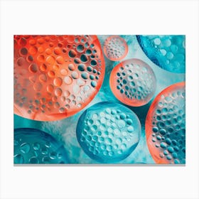 Water Bubbles 1 Canvas Print