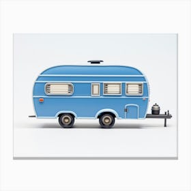 Toy Car Blue Camper 2 Canvas Print
