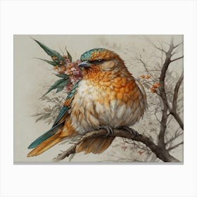 Sydney Bird Canvas Print