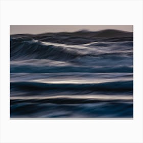 The Uniqueness Of Waves 29 Canvas Print