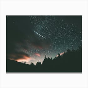 Shooting Star Canvas Print