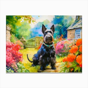 Scottish Terrier Canvas Print