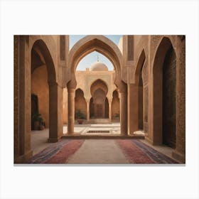 Arabic architectural  Canvas Print