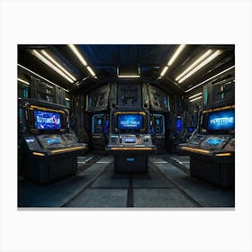 Space Station Canvas Print