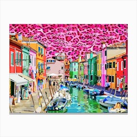 Burano Italy Canvas Print