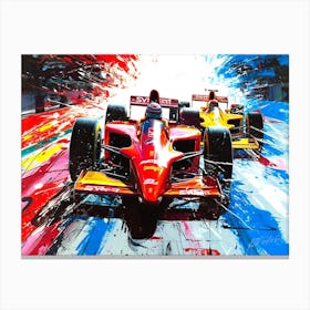 Auto Racing USA - Indy 500 Canvas Print