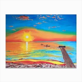 We Will Be The Sunrise Canvas Print