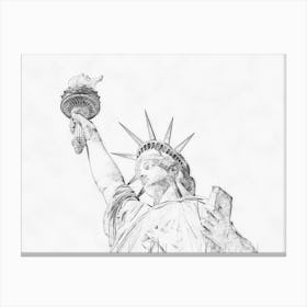 Statue Of Liberty 5 Canvas Print