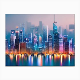 Cityscape 75 Canvas Print