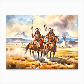 Warriors 1 Canvas Print