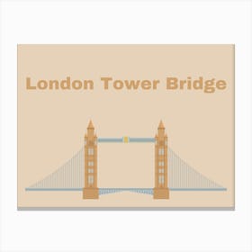 London Tower Bridge Canvas Print