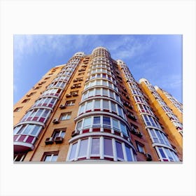 Apartment Building Canvas Print