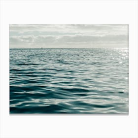 Deep Blue Ocean Water Canvas Print
