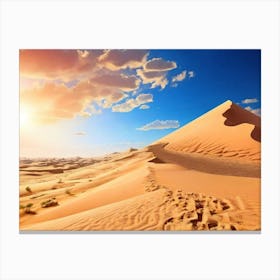 Desert Landscape 11 Canvas Print