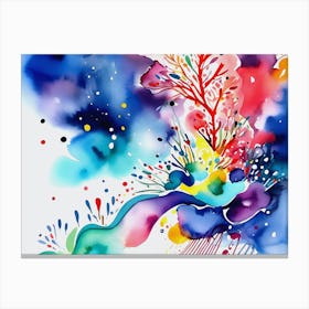 Watercolor Painting 1 Canvas Print