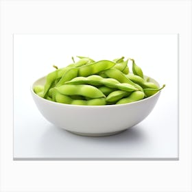 Soy Beans In A Bowl Canvas Print