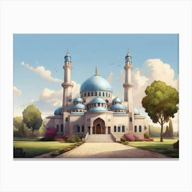 Islamic Mosque 5 Canvas Print