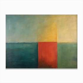 Abstract Artsy Painting Canvas Print