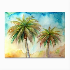 Palm Trees Canvas Print