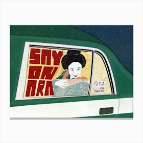 Sayonara Canvas Print
