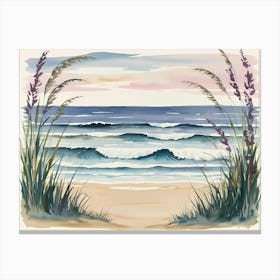 Sea Oats Canvas Print