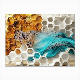 Honeycombs Canvas Print