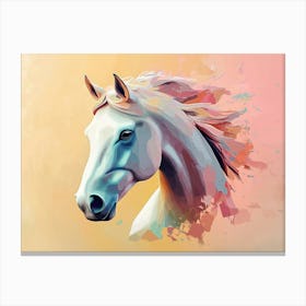 Horse Head Painting Canvas Print