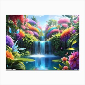 Waterfall Canvas Print