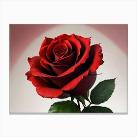 Red Rose Canvas Print