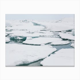Jokulsarlon Icebergs Canvas Print