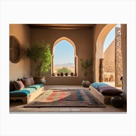 Room In The Desert 2 Canvas Print