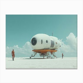 Spaceship 2 Canvas Print