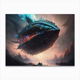 Archaic Blimp 1 Canvas Print