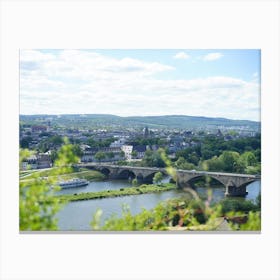 Panorama of Trier Canvas Print