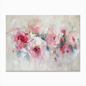 Pink Roses 1 Canvas Print