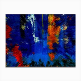 Acrylic Extruded Painting 186 Canvas Print