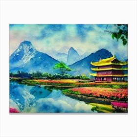 Reflections Of Tranquility Canvas Print