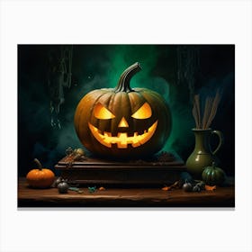 Halloween Pumpkin 12 Canvas Print