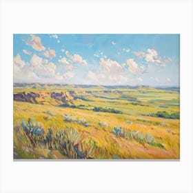 Western Landscapes Great Plains 2 Canvas Print