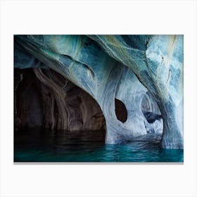 Caves In Iceland Canvas Print