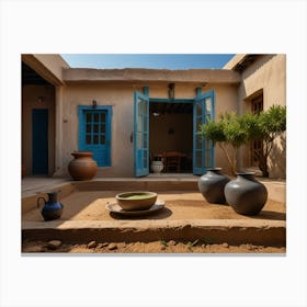 Adobe House 3 Canvas Print