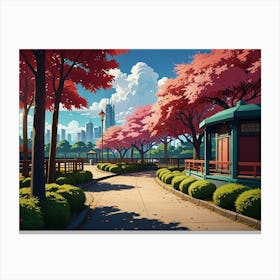 Cherry Blossoms 19 Canvas Print