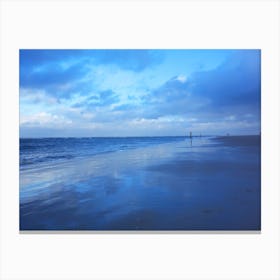 Beach At Sunrise Canvas Print