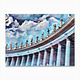 St Peter'S Basilica Canvas Print