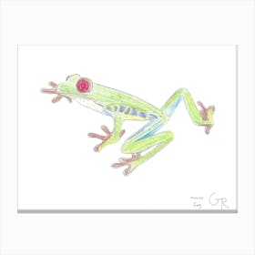 Tree Frog Canvas Print